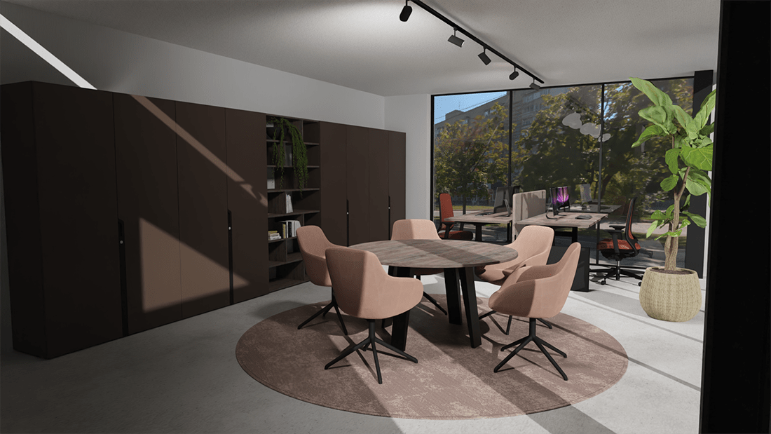 Projectinrichting door Havic Kantoormeubelen